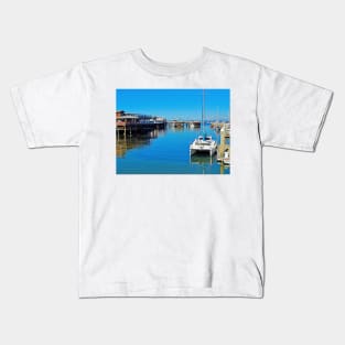 Old Monterey Wharf Kids T-Shirt